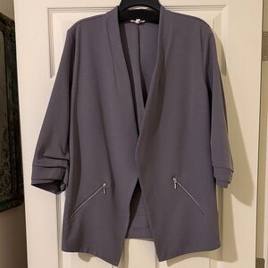 Maurices Light Purple Women's Blazer Size 1X